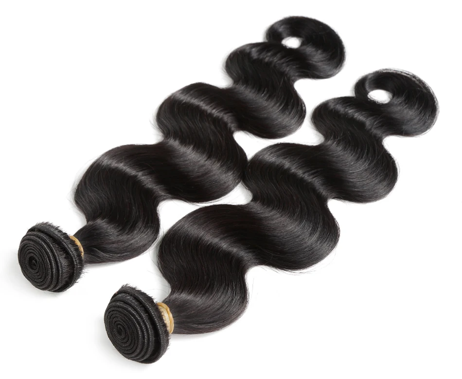 Rosa beauty волосы волнистые 100% человеческие волосы пучки класс 8A бразильские волосы плетение 3 пучка натуральные черные волосы Remy наращивание