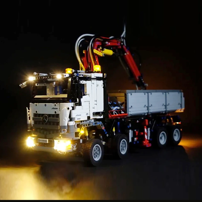Tandheelkundig Dodelijk redden Led Licht Voor Lego 42043 Bouwsteen Blokken Compatibel 20005 technic de  Arocs 3245 truck auto Speelgoed (licht met batterij box)|Blokken| -  AliExpress