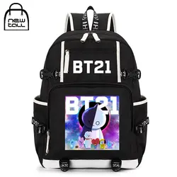 Поп Bangtan мальчиков BTS Коя Tata RJ Shooky рюкзак человек сумка рюкзак путешествия школа НОВЫЙ Дизайн поклонников подарок коллекция