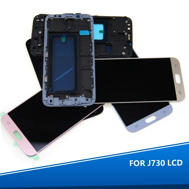 

Replacement LCD Display Touch Screen Digitizer Assembly for Samsung Galaxy J7 PRO 2017 J730 J730F LCDs with frame