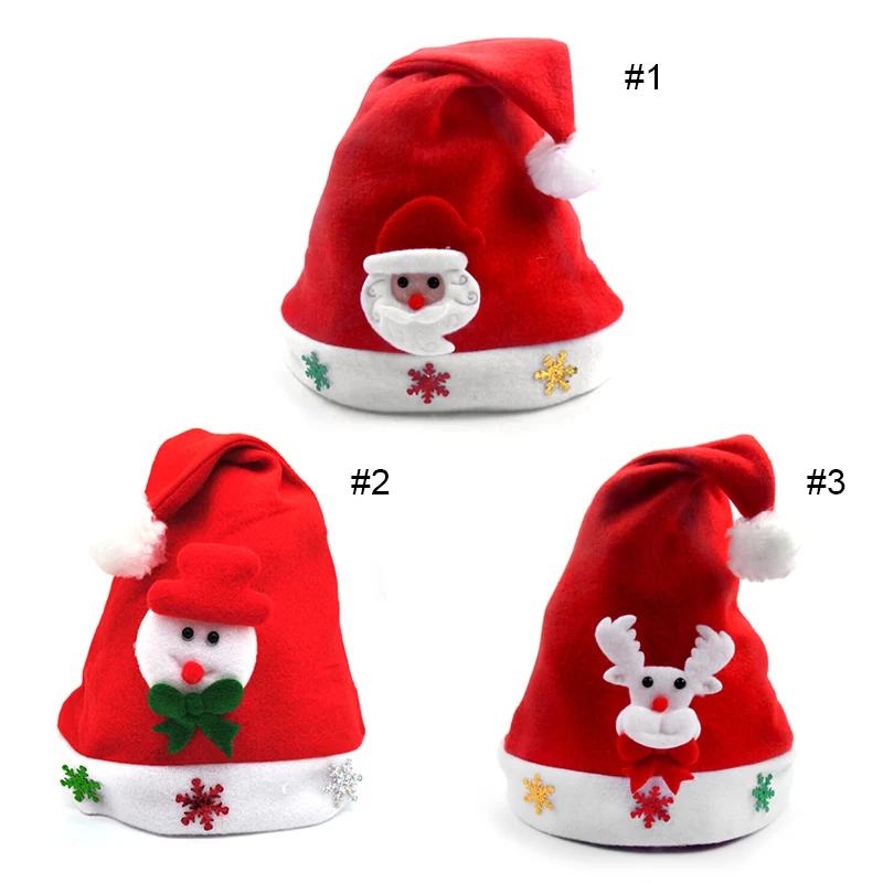 1pc adult children s christmas hat santa claus snowman elk 1pc adult children s christmas hat santa claus snowman elk