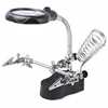 Welding Magnifying Glass with LED Light 3.5X-12X lens Clip Loupe Desktop Lamp Magnifier Glasses Third Hand Soldering Repair Tool ► Photo 2/6
