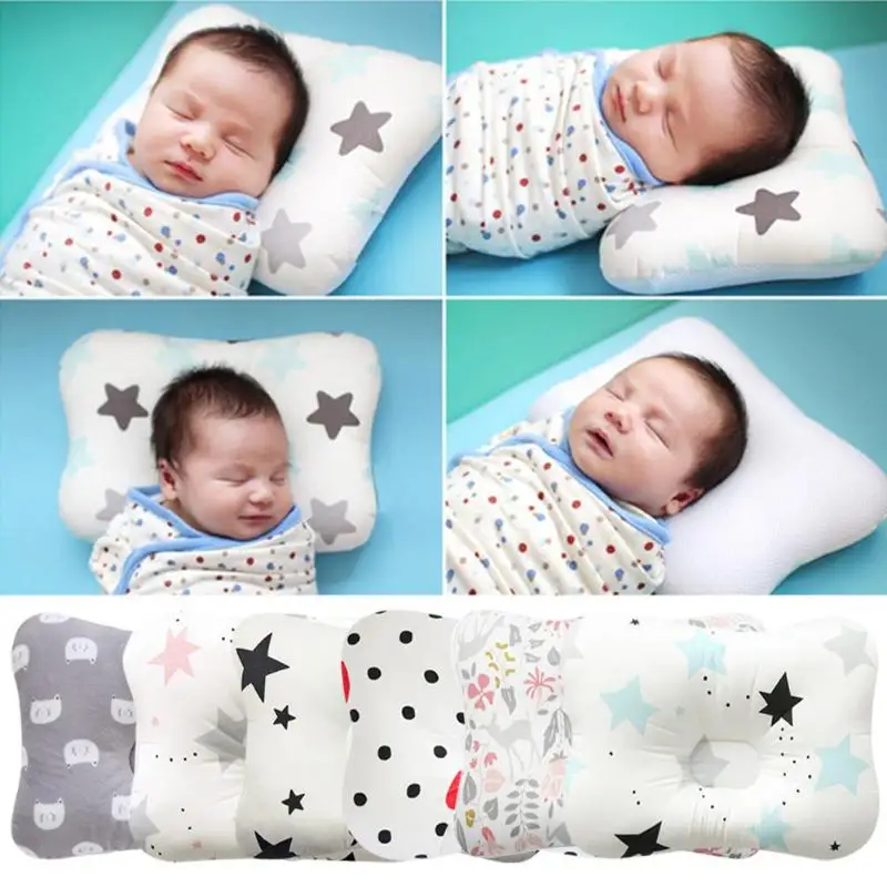 Head Support Kids Shaped Headrest Sleep Breathing Sweating No Rash Four Seasons Universal Nursing Pillow Anti Roll Cushion