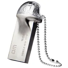 Free shipping DM PD016 smart phone usb flash drives pen drive 16G USB 3.0 high speed double plug OTG mobile phone