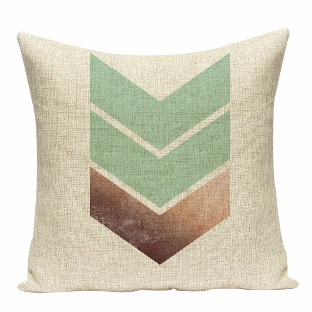 Чехол для подушки в скандинавском стиле с геометрическим рисунком|cushion cover|cushion