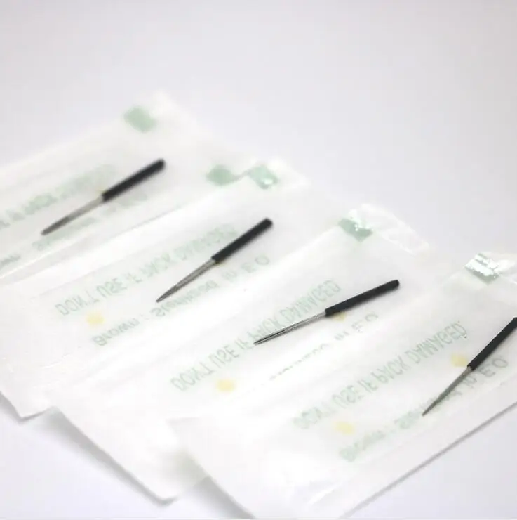 

500Pcs Shading R3/5 LINER Eyebrow Microblading Needles Manual Needle Fog Blade Round Needles Permanent Makeup Tattoo Pen