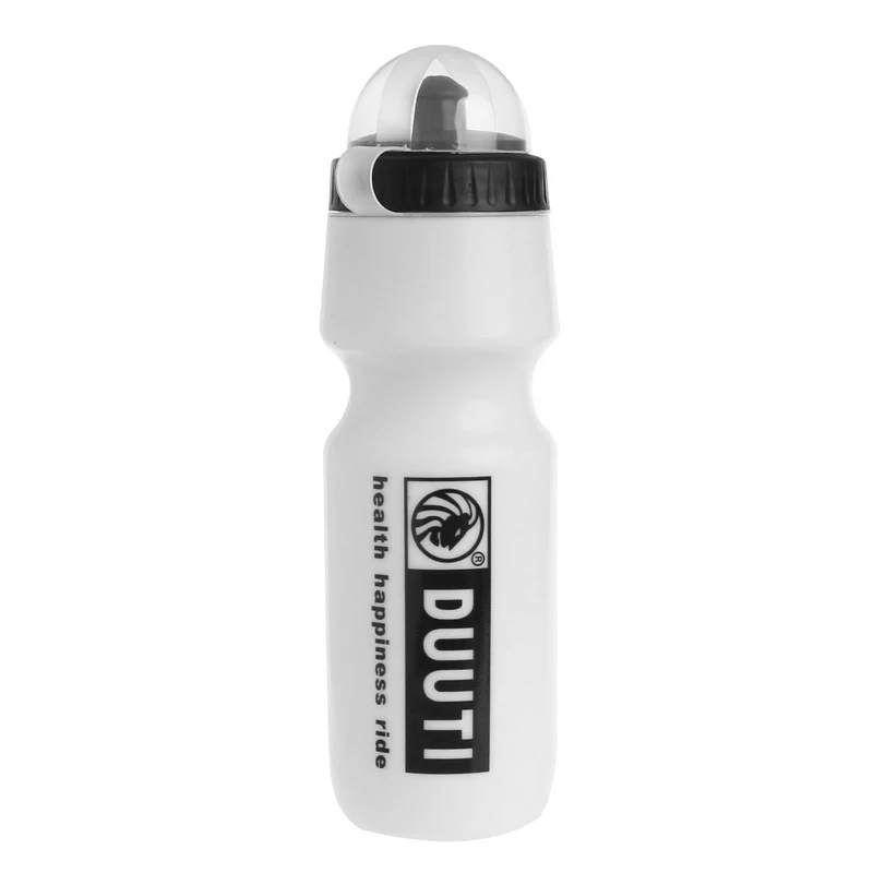 DUUTI 700 мл портативная велосипедная бутылка с водой Спортивная велосипедная бутылка Аксессуары для велосипеда походный горный чайник - Цвет: White