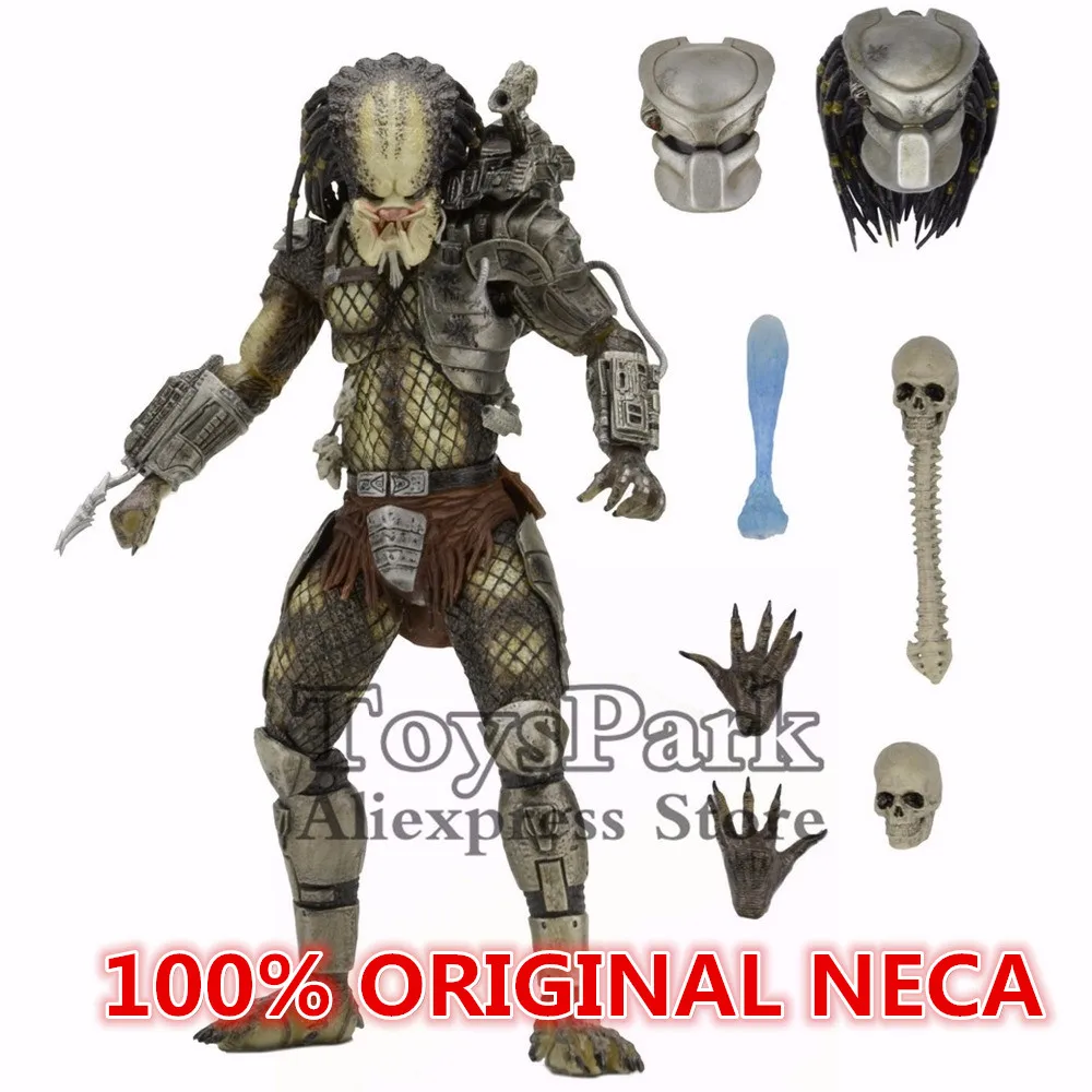 

Predator 7" Ultimate Jungle Hunter Action Figure 2017 Original NECA Predator Deluxe Pack Series Collectible Toys Doll