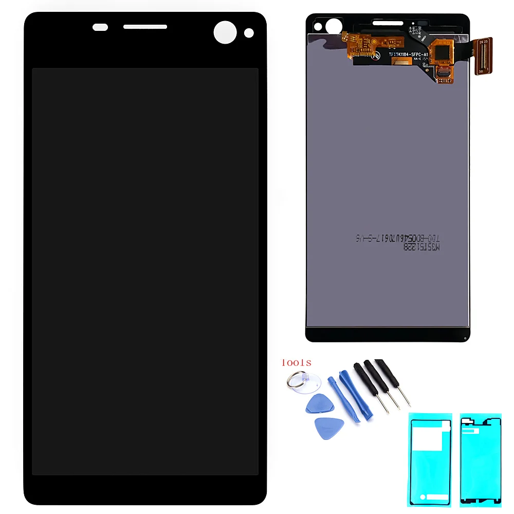 

5.5" Original LCD For SONY Xperia C4 Display Touch Screen with Frame For SONY Xperia C4 LCD Display Dual E5303 E5353 E5333 lcd