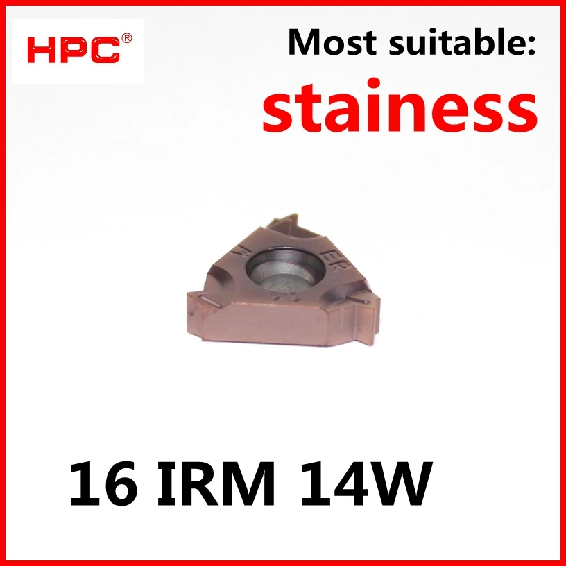 

10 pcs of 16 IRM 14W ZT3060 CNC most suitable for stainess cutting tools tungsten carbide thread inserts , lathe ,CNC machine