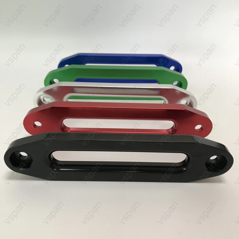Бесплатная доставка Универсальный 10 &quotАлюминий Fairlead для синтетический лебедка