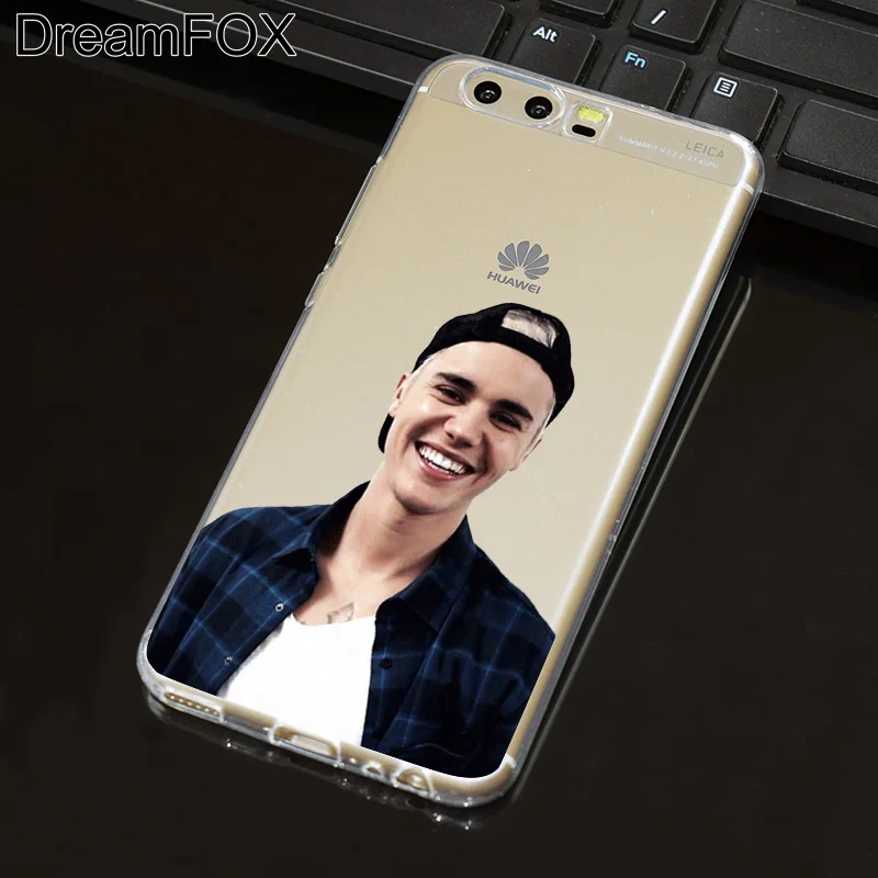 DREAMFOX L592 Justin Bieber Soft TPU Silicone Case Cover For Huawei P8 P9 P10 Lite Plus 2017 Honor 8 Lite Pro 9 6X