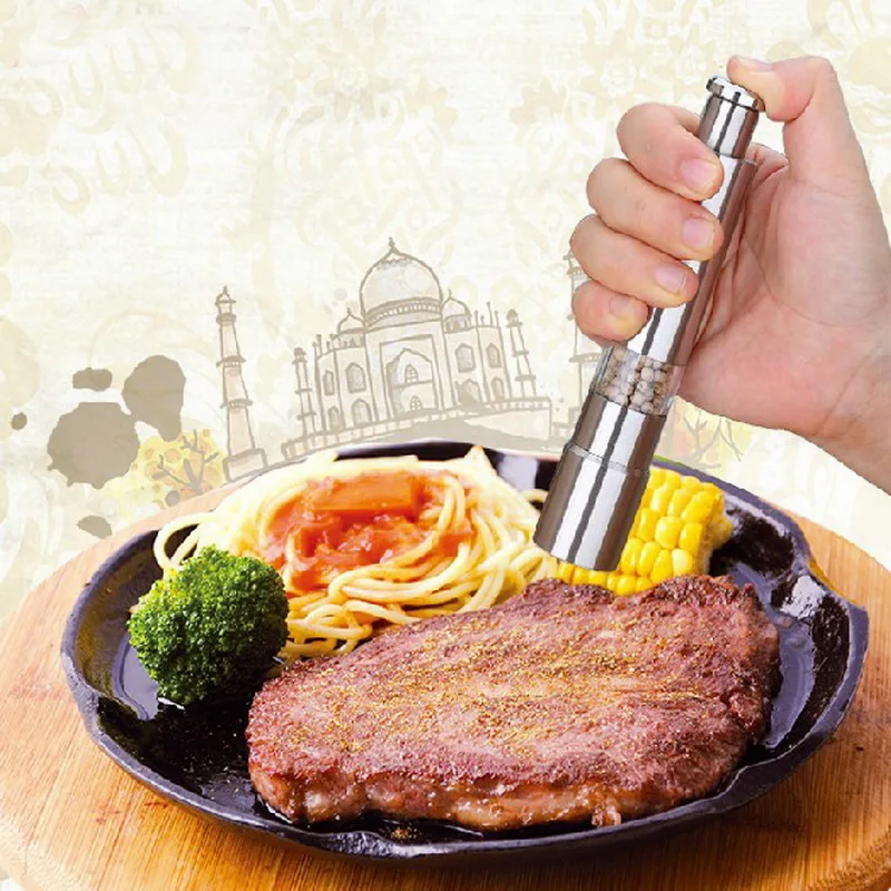 Manually Stainless Steel Pepper Grinder 3