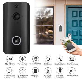 

New Arrival Multi Purpose Smart Wireless Doorbell Video Camera WiFi Remote Video Door Intercom Home Security Bell