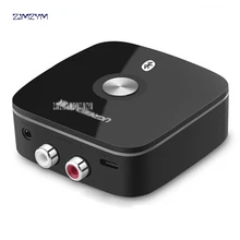 30445 Wireless Car 4.2 Bluetooth Receiver Adapter 3.5mm/ 2RCA AUX Audio Music Adapter for Car Speaker MP3 Phone Headphone black