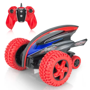 

2019 Best Seller 2.4g Remote Toy Devil Fish Gyro Rotate RC Stunt 360 Crazy Car for Kids Remote Control Cars