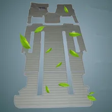 Лучшее качество! Полный набор автомобильных ковриков+ коврик в багажник для KIA Carnival 7 8 мест-2004 водонепроницаемые коврики для карнавала 2011