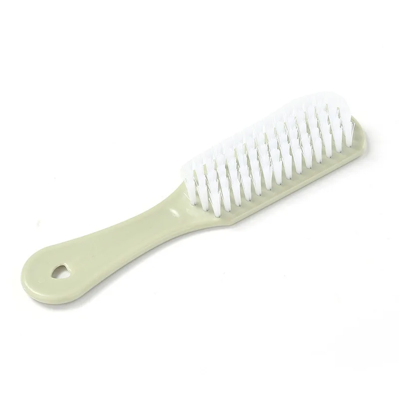 Plastic Brush Decontamination Laundry Brush Shoes Cleaning Scrubber Soft Hair Wash Shoes Scrubber Clothes Brush - Цвет: BQY-008-LightGreen