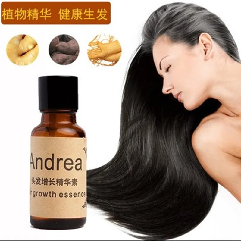 

Andrea Hair Growth Essence Loss Liquid 20ml Dense Fast Sunburst Grow Restoration Pilatory