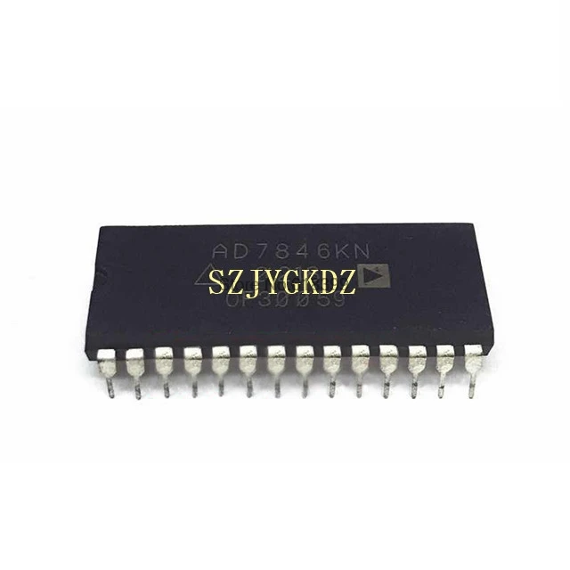 

Ad7846 dac 1-ch Resistor-string 16-bit 28-pin Pdip Ic Chip Ad7846kn