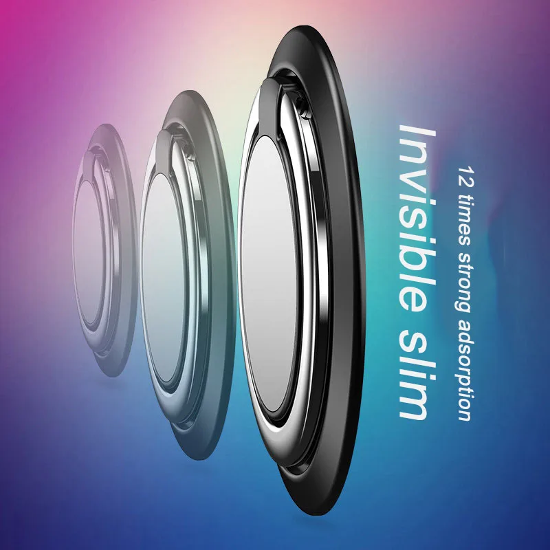 

IMIDO Magnetic Phone Holder 360 Degree Universal Metal Finger Ring Holder Mobile Phone Support Magnet Mobile Stand