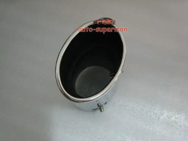 

CHROME EXHAUST MUFFLER TIP For KIA Sportage 2011 2012 2013