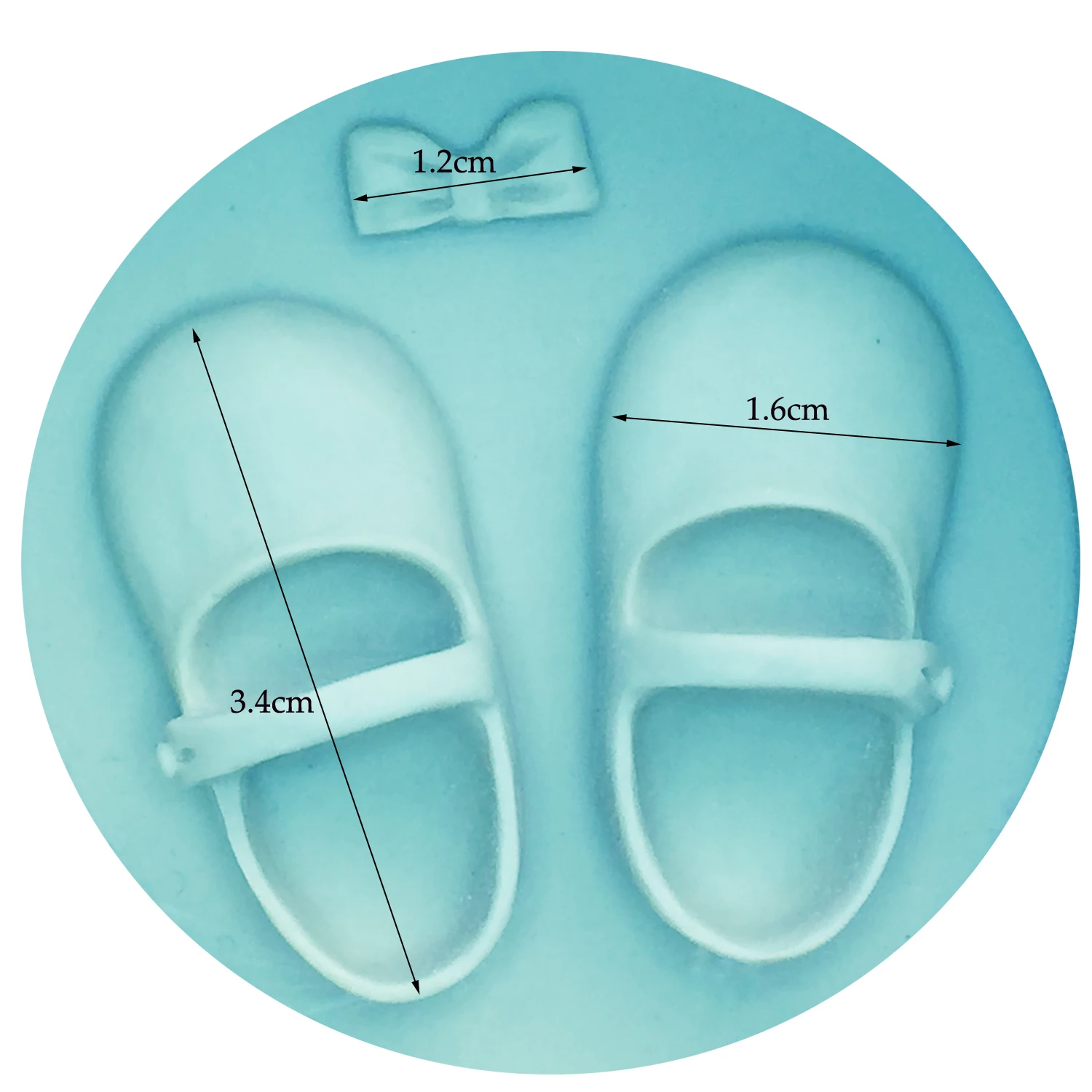 M0145 детская обувь бант силиконовые формы для торта Жевательная паста шоколадная глина фимо конфеты формы помадка торт украшения инструменты