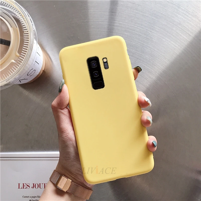Силиконовый чехол карамельных цветов для samsung galaxy s10 5G s10e plus s9 s8 s7 s6 edge мягкая