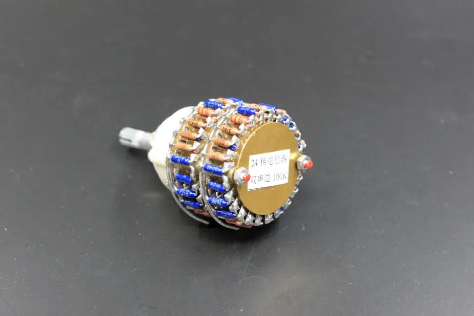 Dale 23 Ступенчатый аттенюатор стерео объемный Потенциометр 100K|stepped attenuator|volume