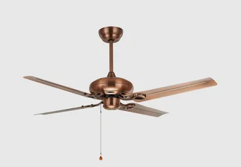 

48inch 52 inch iron lamp antique ceiling fan without light living room restaurant-classical European simple fashion fans