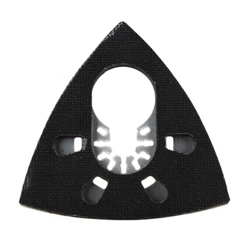 

93mm Triangular Polishing Sanding Pad Oscillating Multi Tool Wood Cutting For Bosch Dremel Renovator Power Tools