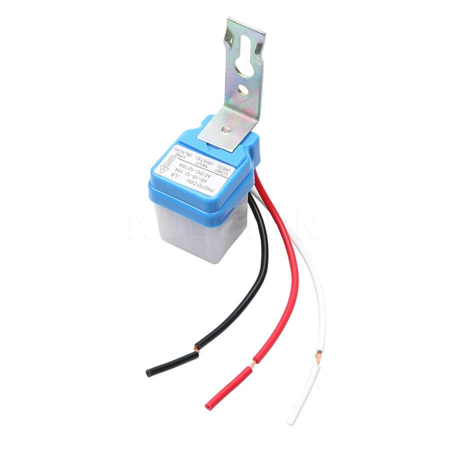Kebidu автоматический вкл/выкл 110V 220V AC DC 12V переменного тока 50 60 Гц 10A Сенсор
