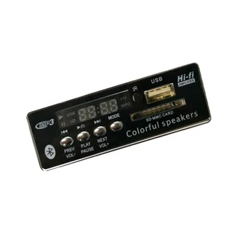 

MP3 Decoder Board Bluetooth Hands-free MP3 Player Integrated Module usb with Remote Control USB FM Aux Radio for Car