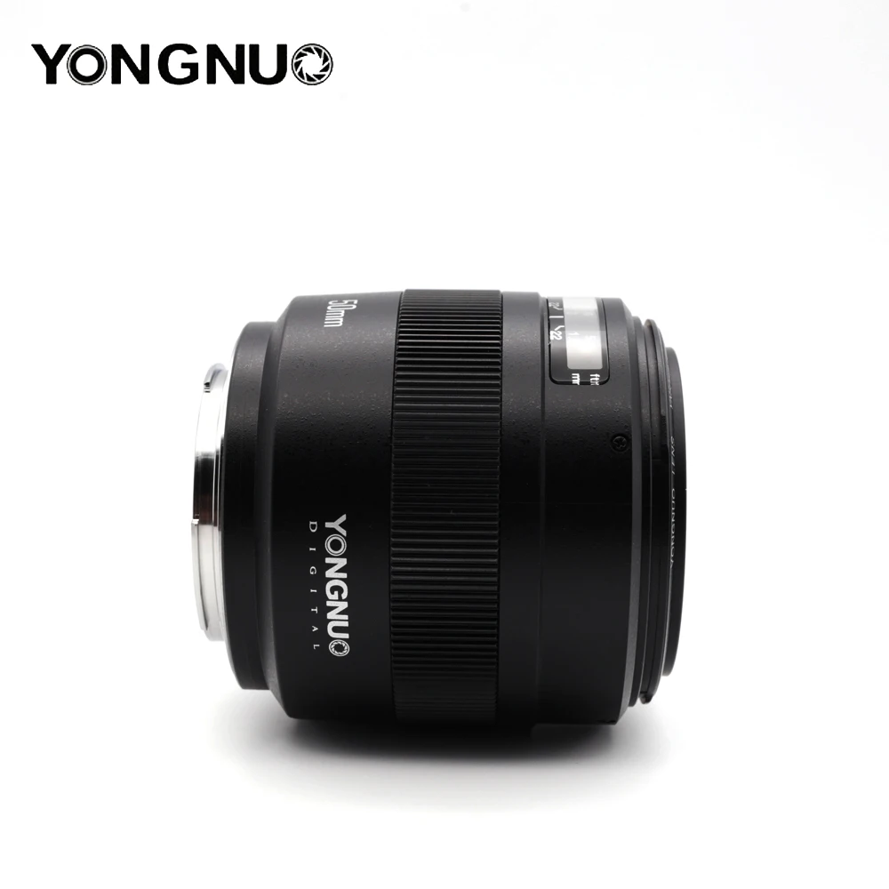 YONGNUO YN50mm F1.4 объектив с большой апертурой и автофокусом для Canon EOS 70D 5D2 5D3 600D DSLR камера Len Новинка