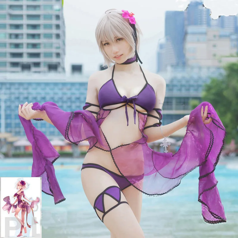 Zhomecos Fate Grand Order Jeanne d'Arc костюм для костюмированной вечеринки сексуальный