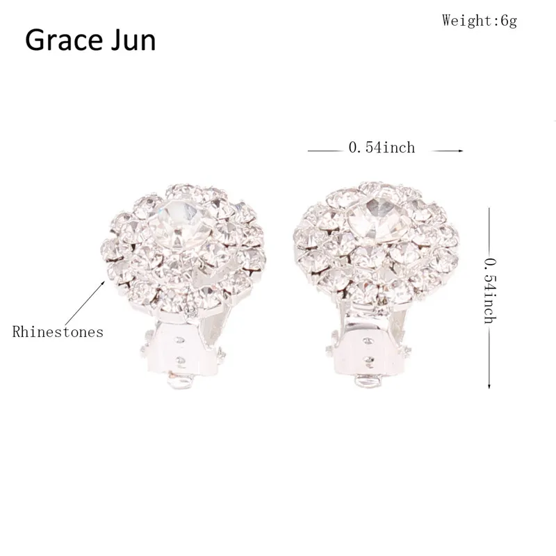 Women No Pierced Ear Clip Earrings for Party