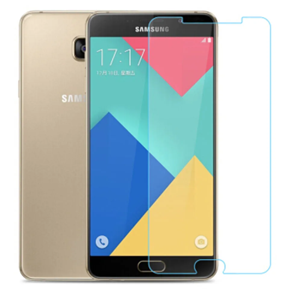 

0.28mm 9H Tempered Glass For Samsung Galaxy A5 J7 8 9 Note s7 s9 plus 2016 2017 Screen Protector Protective Film Case