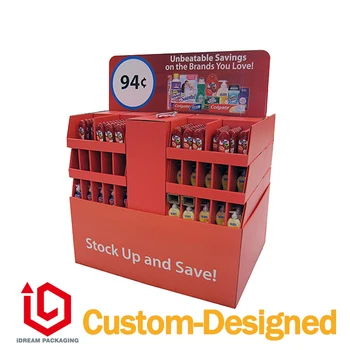 

Supermarkets, shopping malls, stores, large stores paper display stands