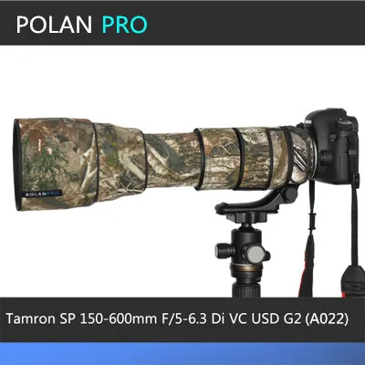 

Camera Lens Coat Camouflage The new Tamron SP 150-600mm G2 (A022) Lens Camo Protection Cover Guns Clothing for Canon Nikon