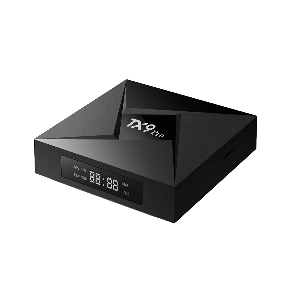 TX9 Pro ТВ приставка Android 7,1 OS 3g/32G Amlogic S912 Восьмиядерный двухдиапазонный WiFi 4K 3D 1080P H.265 телеприставка