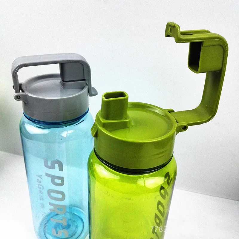 Lekoch-Sports-Water-Bottle-1000ml-Plastic-Portable-Clamshell-Drinkware-Water-Bottle-With-Lid-Tea-Leaks-BFA (1)