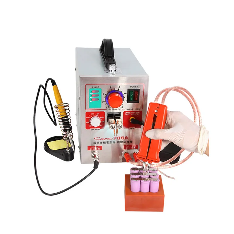 

New Upgrade 709A Battery Spot Welder 3.2KW High Power Automatic Spot Welding Machine For 18650 Lithium Batteries Spot Welders