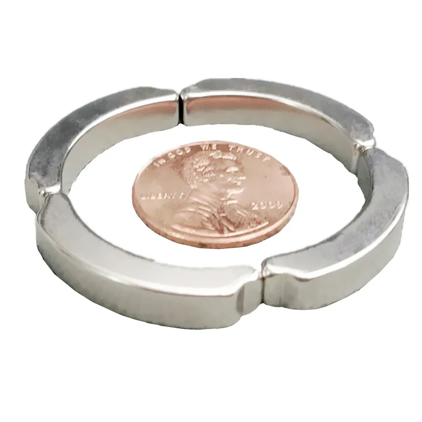 

12 pcs NdFeB Arc Segment OD40xID30xW23.7x5 mm 1.57" N38 Motor Magnet for Generator Wind Turbine Neodymium Rotor Magnet