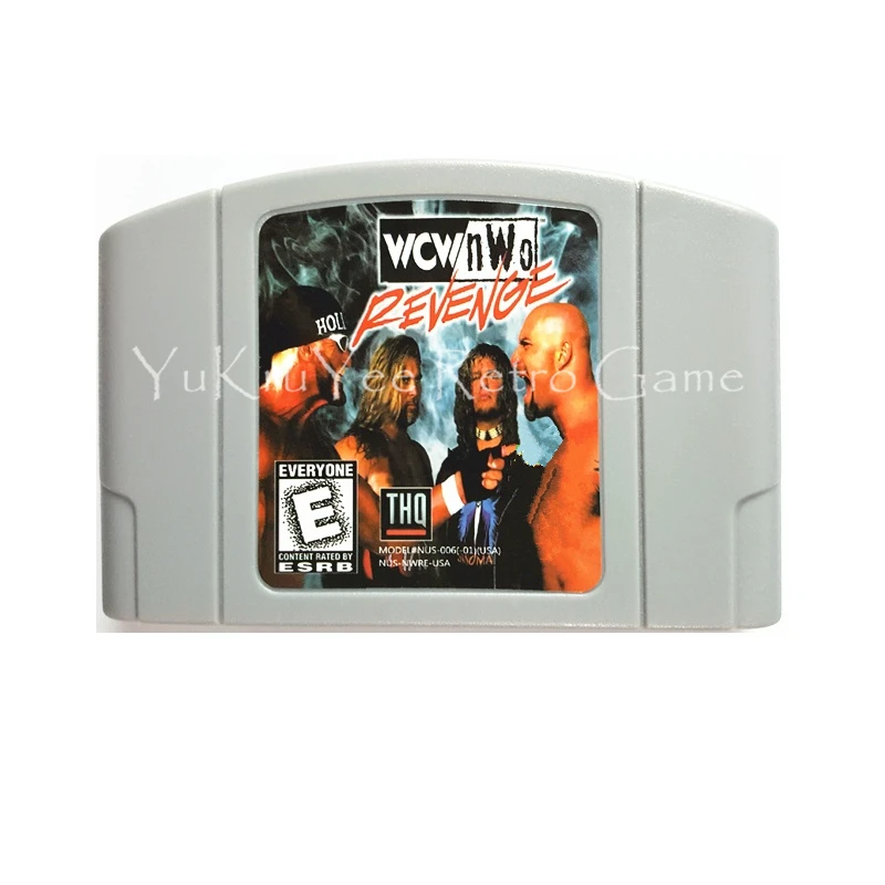 

WCW NWO Revenge Video Game Accessories Memory Cartridge Card for 64 Bit Console US NTSC Version N90