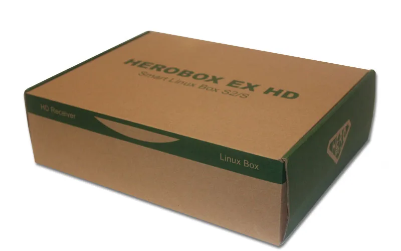 Хорошее качество. HEROBOX EX HD DVB-S2 спутниковый ресивер HD Linux Enigma2 S BCM7358 процессор 512 Мб DDR3