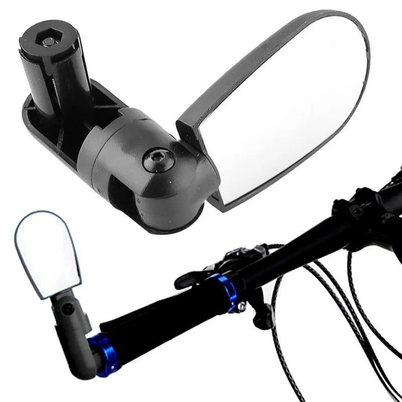 

Bike Rearview Mirror Cycling Road Mountain Bike Handlebar Wide Angle Rear Rotate View Mirrors for Bicycles Accessories