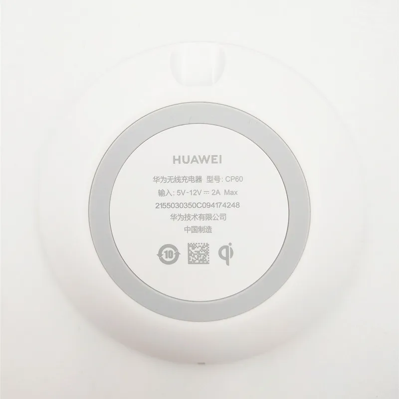 Оригинальное Беспроводное зарядное устройство HUAWEI 15 Вт Qi для Samsung S9 + S10 Plus S10E Note 8 9