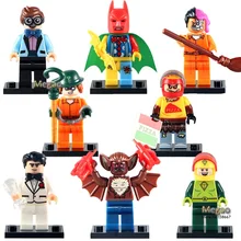 10 лотов PG8042 супер герой Бэтмен фильм 70909 строительные блоки детские подарки хобби строительные блоки игрушки DIY
