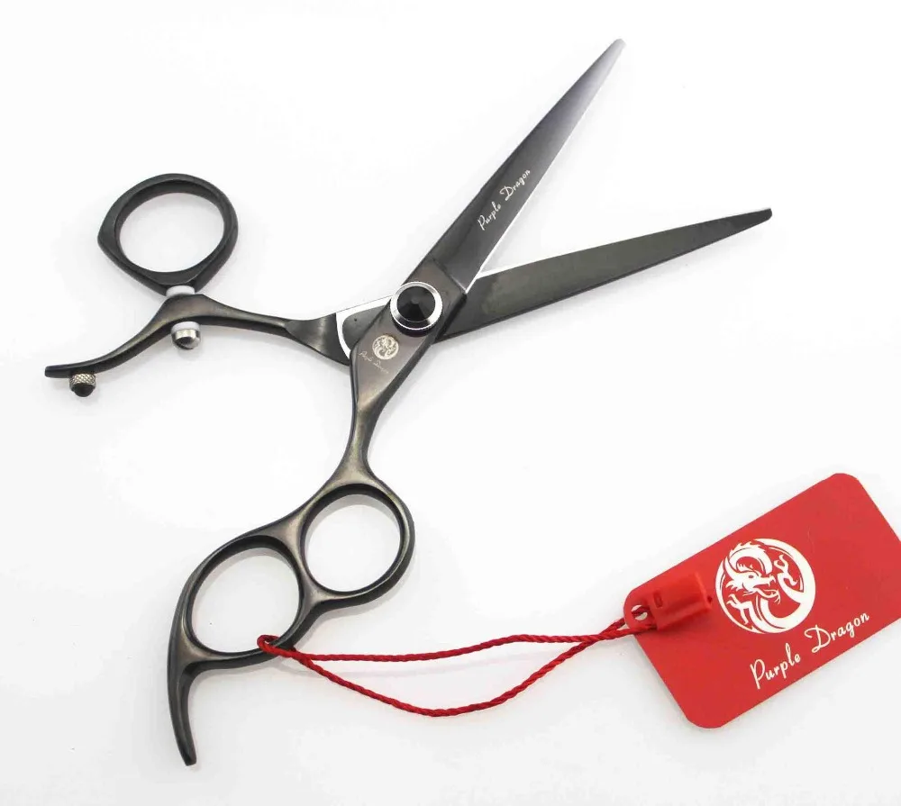 

FAST Shipping! professional high-grade hair scissors 5.5/6 inch hairdressing barber 360 Rotation Flying shear with leather case