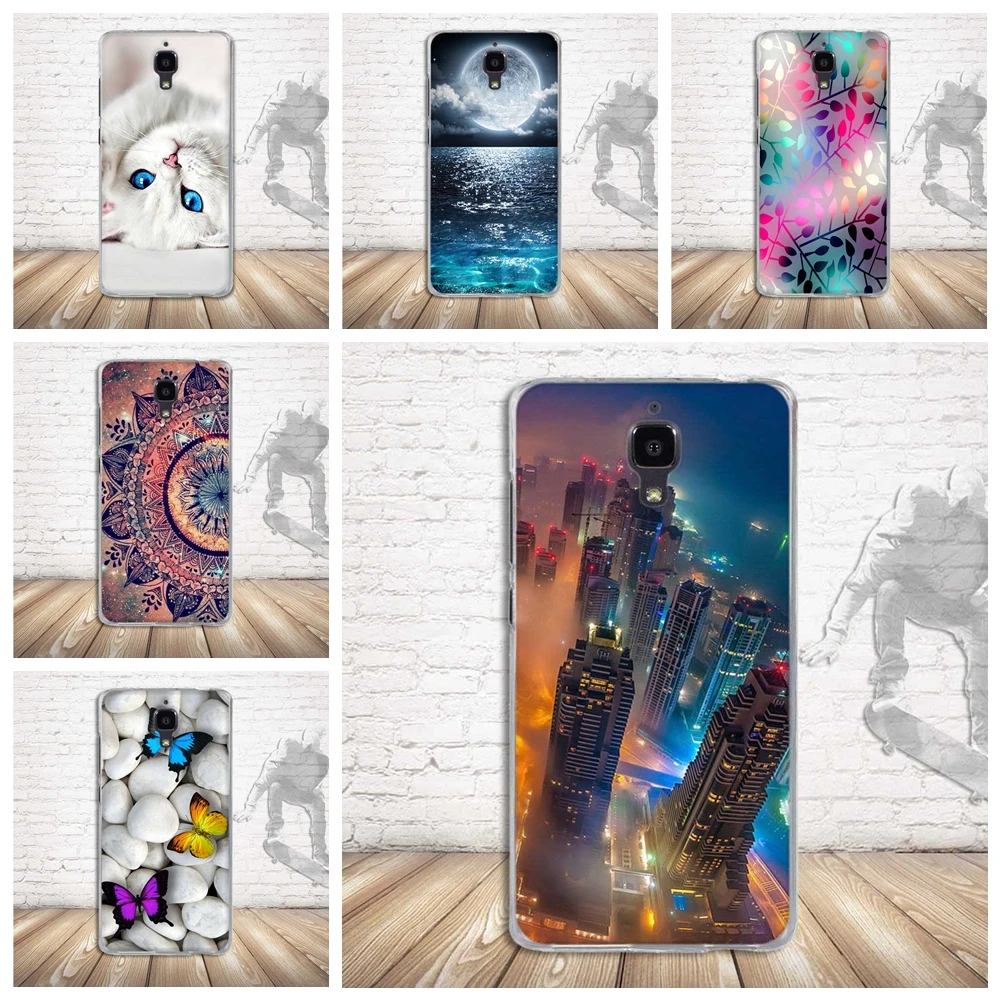 

Phone Case For xiaomi mi 4 mi4 Case Soft TPU Silicon Luxury Protective Back Cover for xiaomi mi 4 mi4 Cover Phone Fundas Coque
